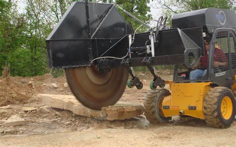 asphalt attachment for skid steer|skid steer asphalt saw attachment.